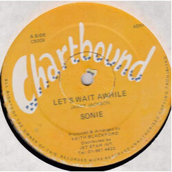 Sonie (2) Let's Wait Awhile USED VINYL 12INCH 45 RPM