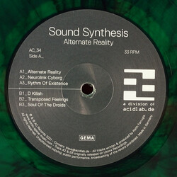 Sound Synthesis Alternate Reality USED VINYL 12INCH 33 S RPM EP