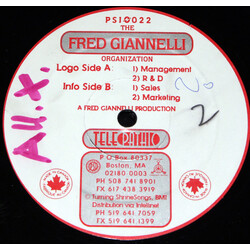 Fred Giannelli The Fred Giannelli Organization USED VINYL 12INCH
