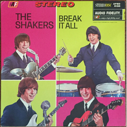 Los Shakers Break It All Vinyl LP USED