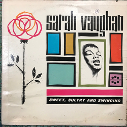 Sarah Vaughan Sweet, Sultry And Swinging Vinyl LP USED