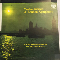 Ralph Vaughan Williams / Sir John Barbirolli / Hallé Orchestra A London Symphony Vinyl LP USED