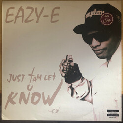 Eazy-E Just Tah Let U Know USED VINYL 12INCH 33 S RPM