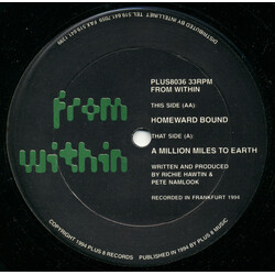 From Within From Within I USED VINYL 12INCH 33 S RPM