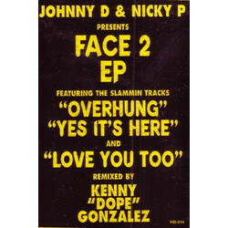 Johnny D & Nicky P Face 2 EP USED VINYL 12INCH 33 S RPM EP