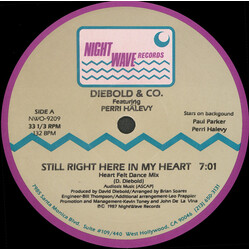 Diebold & Co. Still Right Here In My Heart USED VINYL 12INCH