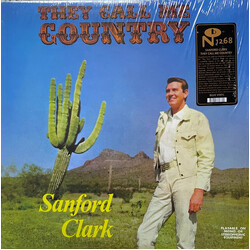 Sanford Clark They Call Me Country Vinyl LP USED
