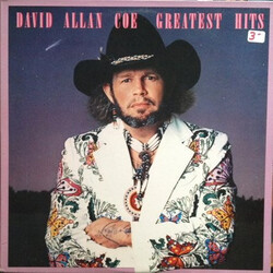 David Allan Coe Greatest Hits Vinyl LP USED