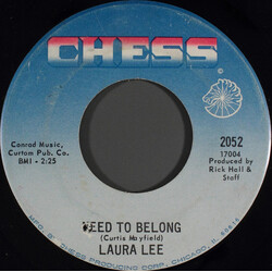 Laura Lee Need To Belong USED VINYL 7INCH 45 RPM SINGLE