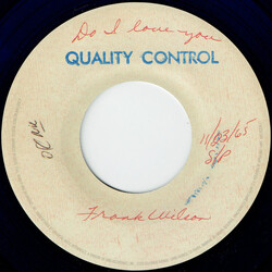 Frank Wilson Do I Love You (Indeed I Do) / Sweeter As The Days Go By USED VINYL 7INCH 45 RPM RECORD STORE DAY SINGLE LIMITED EDITION REISSUE