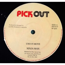 Ninjaman / Skullman Uno Fi Move / The World USED VINYL 12INCH