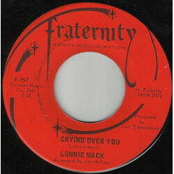 Lonnie Mack Crying Over You Vinyl 7" USED