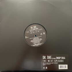 Dr. Dre / Snoop Dogg The Next Episode USED VINYL 12INCH 33 S RPM SINGLE