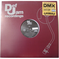 DMX Where The Hood At USED VINYL 12INCH 33 S RPM STEREO