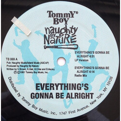 Naughty By Nature Everything's Gonna Be Alright USED VINYL 12INCH 33 S RPM