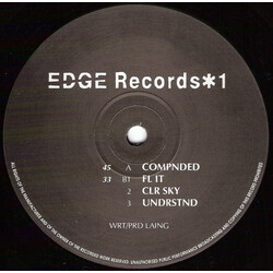 DJ Edge *1 USED VINYL 12INCH 45 RPM 33 S RPM