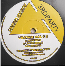 Noise Factory Vintage Vol# 5 USED VINYL 12INCH 45 RPM EP REISSUE