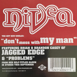 Nivea Don't Mess With My Man / Problems USED VINYL 12INCH 33 S RPM STEREO