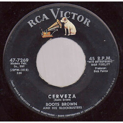 Boots Brown And His Blockbusters Cerveza / Juicy USED VINYL 7INCH 45 RPM SINGLE
