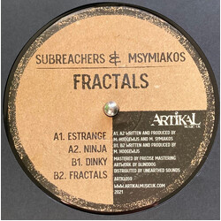 Subreachers / Msymiakos Fractals USED VINYL 12INCH 33 S RPM LIMITED EDITION