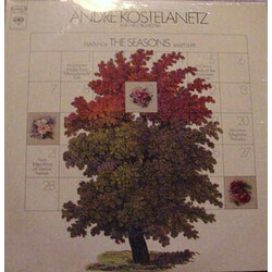 André Kostelanetz And His Orchestra / Alexander Glazunov The Seasons Ballet Suite Vinyl LP USED