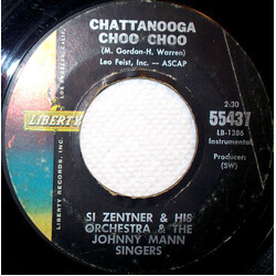 Si Zentner And His Orchestra / The Johnny Mann Singers Chattanooga Choo Choo / Mississippi Mud USED VINYL 7INCH 45 RPM