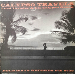 Lord Invader And His Calypso Orchestra Calypso Travels Vinyl LP USED