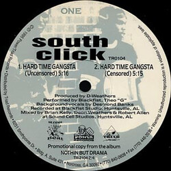 South Click Hard Time Gangsta / South Click Til I Die USED VINYL 12INCH PROMO