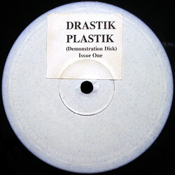 Drastik Plastik (Demonstration Disk) Issue One USED VINYL 12INCH 33 S RPM WHITE LABEL