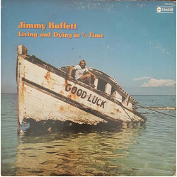 Jimmy Buffett Living And Dying In 3/4 Time Vinyl LP USED
