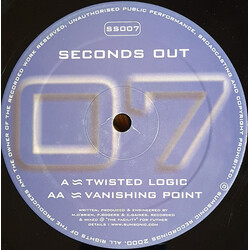 Seconds Out Twisted Logic / Vanishing Point USED VINYL 12INCH 33 S RPM