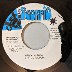 Little Devon Only A Fool USED VINYL 7INCH 45 RPM