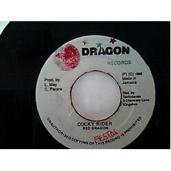 Red Dragon Cocky Rider USED VINYL 7INCH 45 RPM