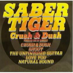 Saber Tiger Crush & Dush USED VINYL 12INCH 45 RPM
