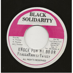 Fragga Ranks / Twiggy Knock Pon Mi Door USED VINYL 7INCH 45 RPM