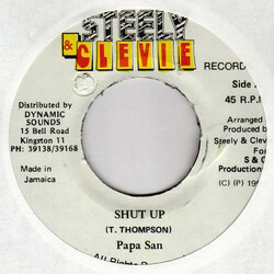 Papa San Shut Up USED VINYL 7INCH 45 RPM