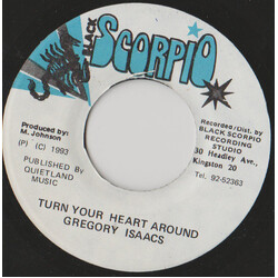 Gregory Isaacs Turn Your Heart Around USED VINYL 7INCH 45 RPM