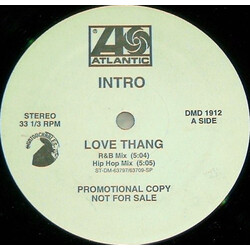 Intro (3) Love Thang USED VINYL 12INCH 33 S RPM PROMO