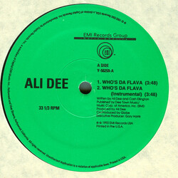 Ali Dee Who's Da Flava USED VINYL 12INCH