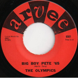 The Olympics Big Boy Pete '65 USED VINYL 7INCH 45 RPM