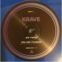 Krave (2) Rolling Thunder / Big Tingz USED VINYL 12INCH 45 RPM LIMITED EDITION