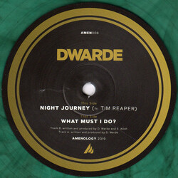 Dwarde What Must I Do? / Night Journey USED VINYL 12INCH 45 RPM LIMITED EDITION