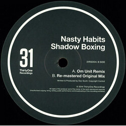 Nasty Habits Shadow Boxing USED VINYL 12INCH 45 RPM 33 S RPM