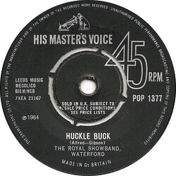 The Royal Showband Waterford Huckle Buck / I Ran All The Way Home USED VINYL 7INCH 45 RPM SINGLE