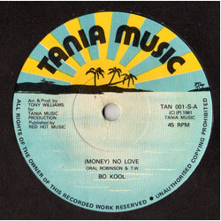 Bo Kool / Funk Masters (Money) No Love / Love Money USED VINYL 7INCH 45 RPM
