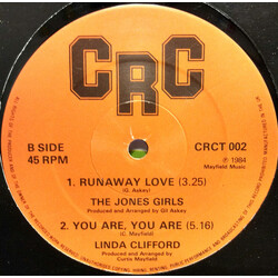 Linda Clifford / The Jones Girls Runaway Love / You Are, You Are USED VINYL 12INCH 45 RPM REISSUE