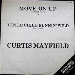 Curtis Mayfield Move On Up USED VINYL 12INCH 45 RPM
