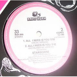 Jeanette "Lady" Day / Starshine (2) Come Let Me Love You / All I Need Is You USED VINYL 12INCH