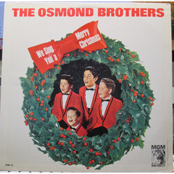 The Osmonds We Sing You A Merry Christmas Vinyl LP USED
