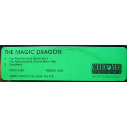 The Magic Dragon The Absolute Limit USED VINYL 12INCH PROMO